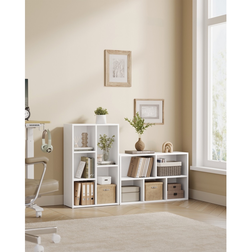 DOVARO White Bookcase