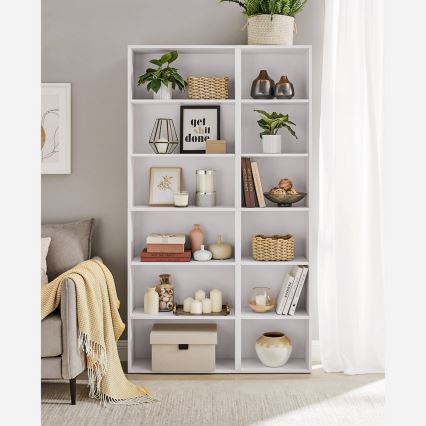DOVARO White Bookcase