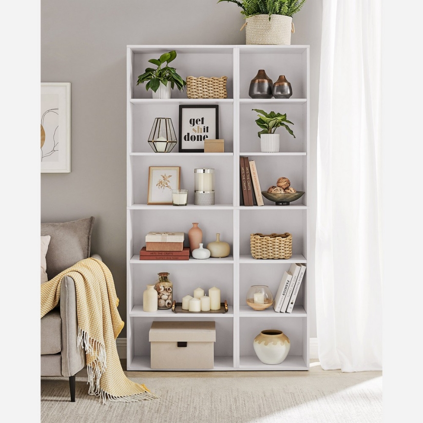 DOVARO White Bookcase