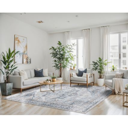 DOVE-VINTAGE Oriental Rug 120x170 cm 2600 g/m2 Grey