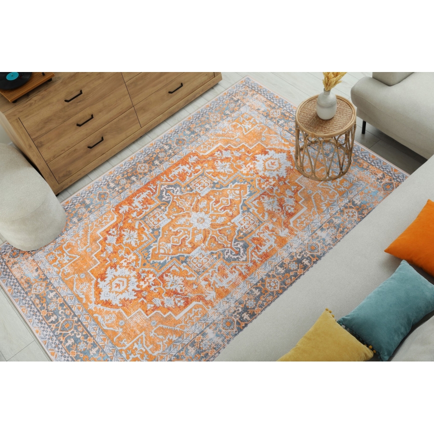 DOVE-VINTAGE Oriental Rug 120x170 cm 2600 g/m2 Orange