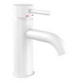 DRAGOR 15.6 cm Matte White Basin Mixer