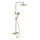 DRAGOR Thermostatic Shower Set in Brushed Brass