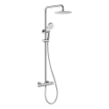 DRAGOR thermostatic shower set, polished chrome