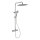 DRAGOR Thermostatic Shower Set, Polished Chrome