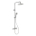DRAGOR Thermostatic Shower Set, Polished Chrome