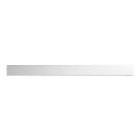 Drain channel grate 69.5 x 2.3 cm, stainless steel/silver