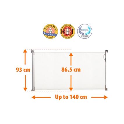 Dreambaby - Safety barrier 0-140 cm