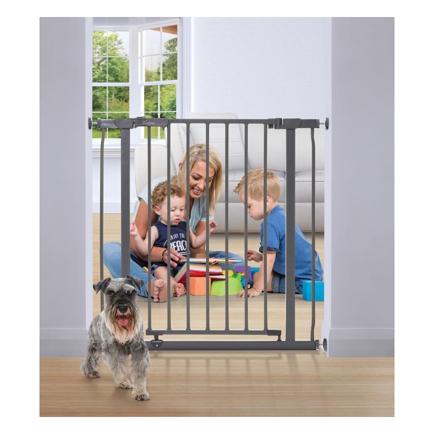 Dreambaby - Safety barrier AVA 75-81 cm grey