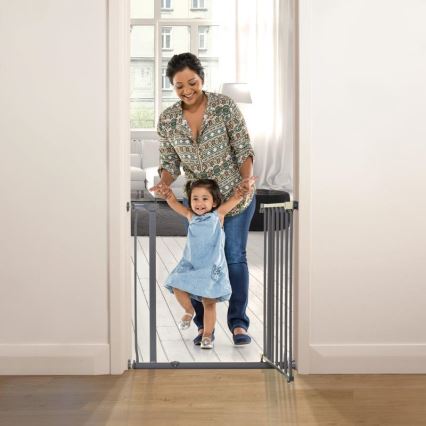 Dreambaby - Safety barrier AVA 75-81 cm grey