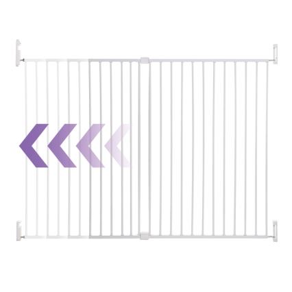 Dreambaby - Safety barrier BROADWAY 76-134,5 cm white