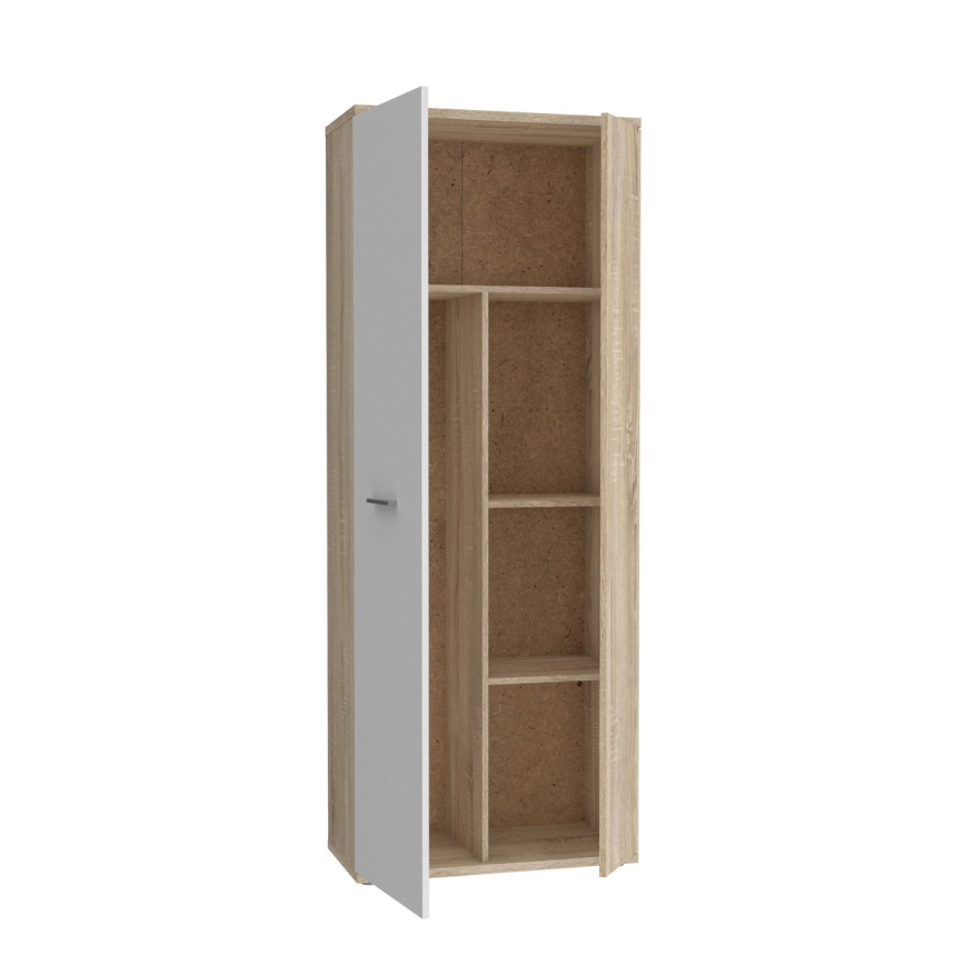 Dresser/Shoe Cabinet SIMO Sonoma oak/white