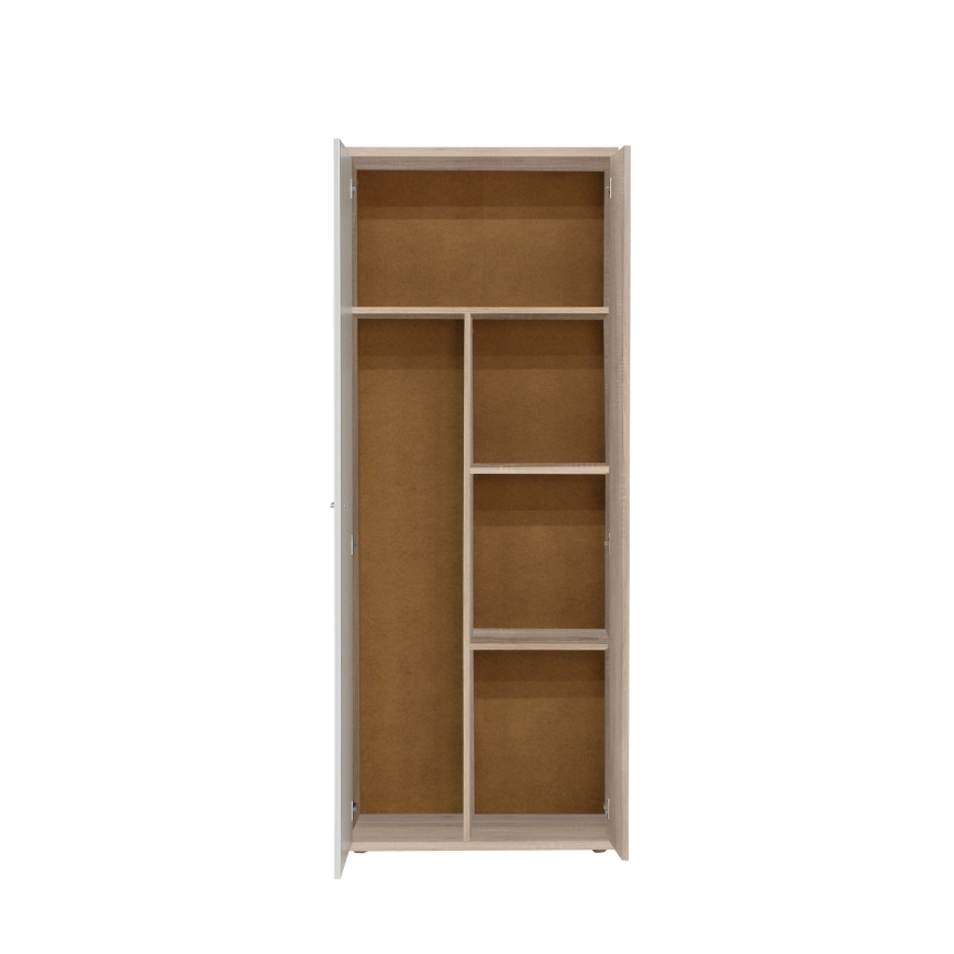 Dresser/Shoe Cabinet SIMO Sonoma oak/white