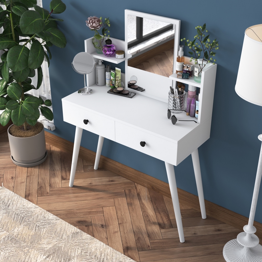 Dressing table 111,8x97,8 cm white