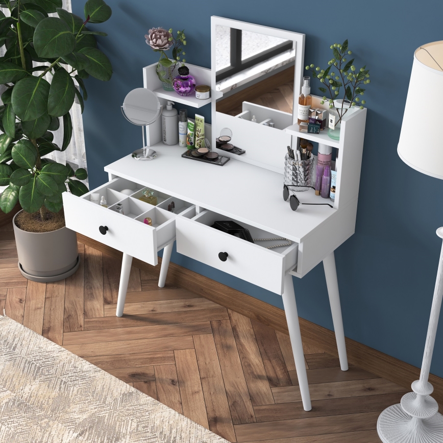 Dressing table 111,8x97,8 cm white