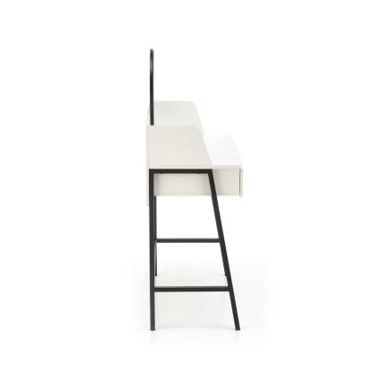 Dressing table AGNES 120x80 cm white/black