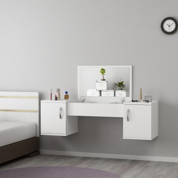 Dressing table MERCAN 39x100 cm white