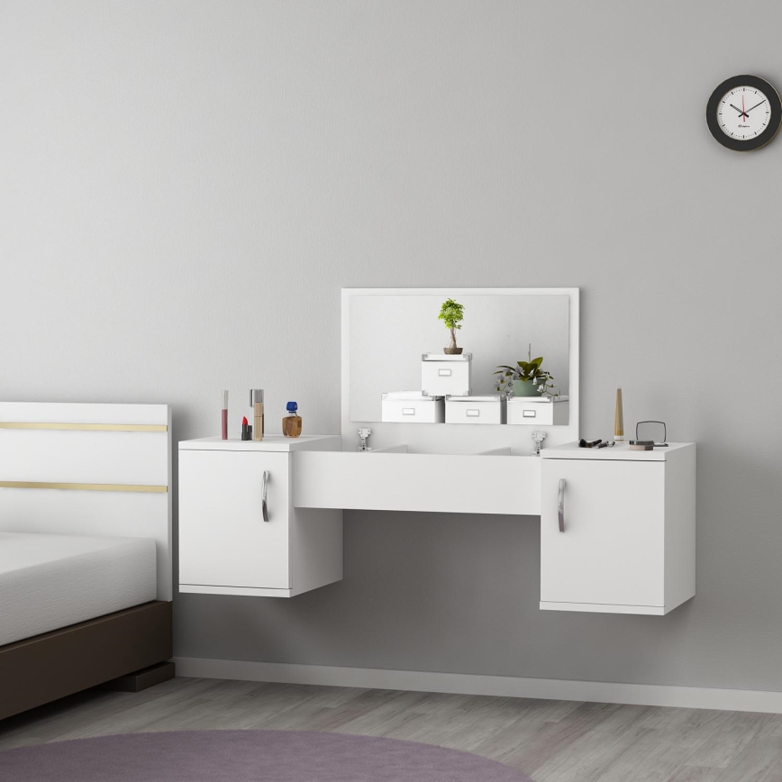 Dressing table MERCAN 39x100 cm white