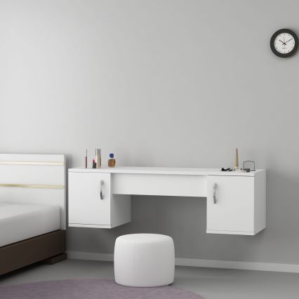 Dressing table MERCAN 39x100 cm white