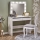 Dressing table with LED lighting HOLLYWOOD 140x94 cm white
