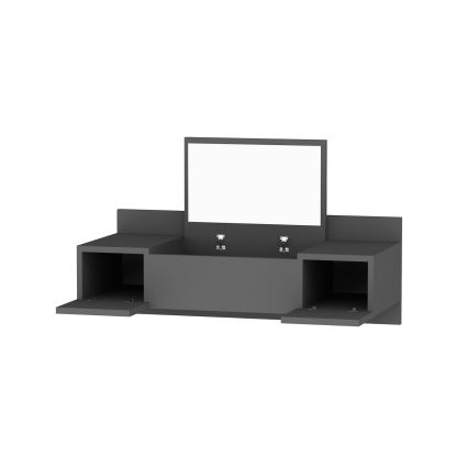 Dressing table ZAKKUM 33x100 cm anthracite