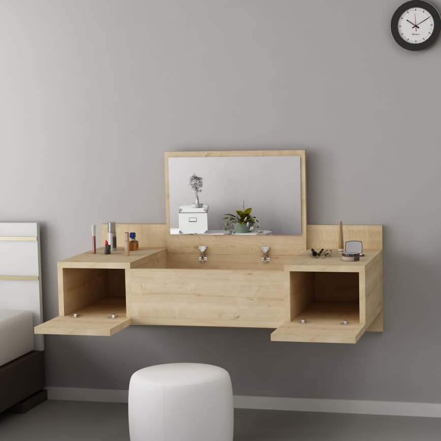 Dressing table ZAKKUM 33x100 cm beige