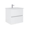 Dřevojas - BANO 60x47 cm Bathroom Vanity with Basin, White