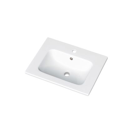 Dřevojas - BANO 60x47 cm Bathroom Vanity with Basin, White