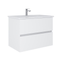 Dřevojas - BANO bathroom vanity with basin 78x47 cm, white