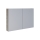 Dřevojas - Mirrored Bathroom Cabinet NEXI 100x68 cm Dark Oak