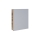 Dřevojas - Mirrored bathroom cabinet NEXI 60x68 cm oak