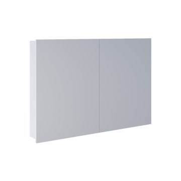Dřevojas - NEXI Mirrored Bathroom Cabinet 100x68 cm White