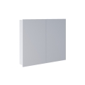 Dřevojas - NEXI Mirrored Bathroom Cabinet 80x68 cm White