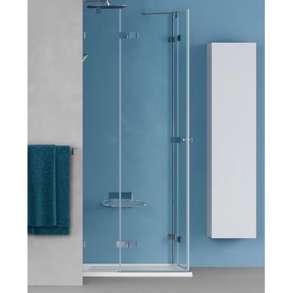 Dřevojas - ZYLO Wall-hung Bathroom Cabinet 35x155 cm White