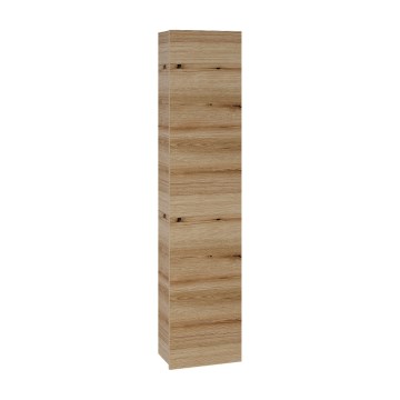 Dřevojas - ZYLO Wall-Mounted Bathroom Cabinet 35 x 155 cm, Oak