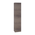 Dřevojas - ZYLO Wall-mounted Bathroom Cabinet 35x155 cm Dark Oak