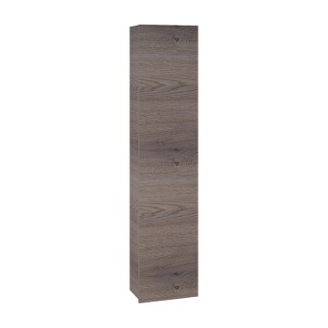 Dřevojas - ZYLO Wall-mounted Bathroom Cabinet 35x155 cm Dark Oak
