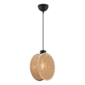 DRUM Cable Pendant Lamp, 1×E27/60W/230V, Brown