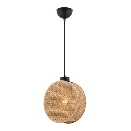 DRUM Cable Pendant Lamp, 1×E27/60W/230V, Brown
