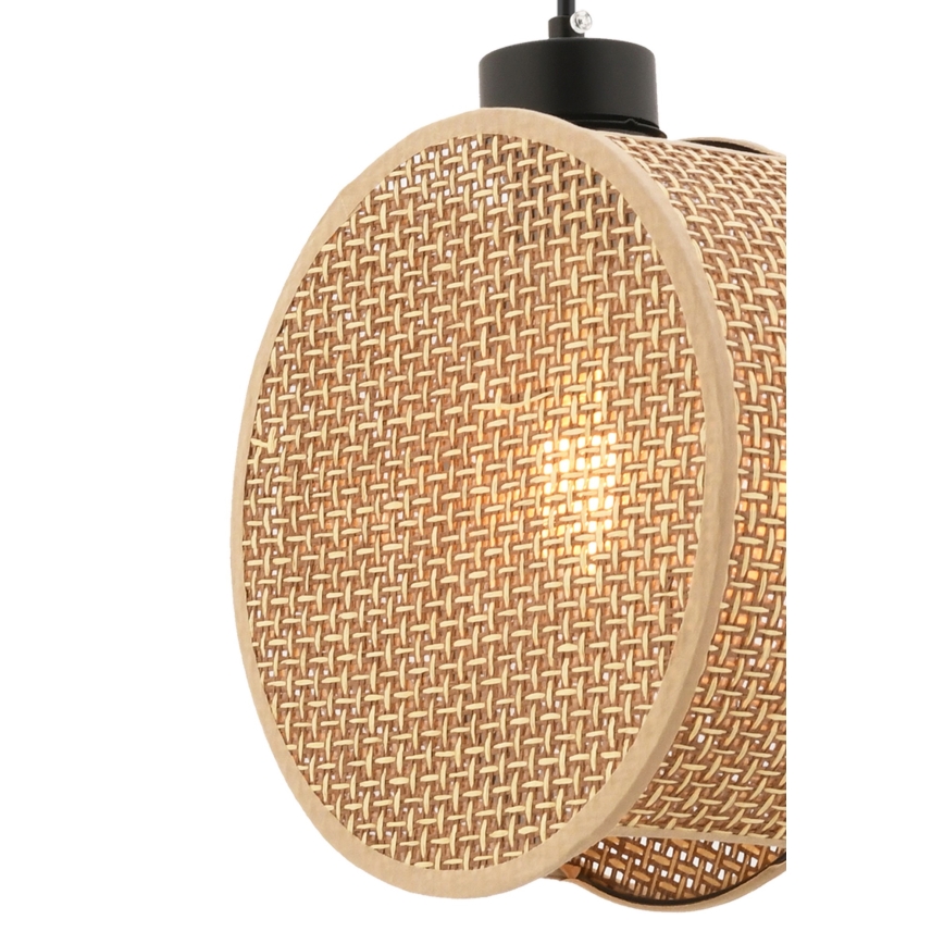 DRUM Cable Pendant Lamp, 1×E27/60W/230V, Brown