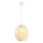 DRUM Cable Pendant Light 1xE27/60W/230V, Cream
