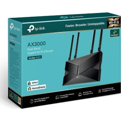 Dual-Band Gigabit Wi-Fi 6 Router