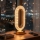 DUBAI Dimmable Rechargeable LED Desk Lamp, 2W/5V, 2700K/4000K/6500K, 400 mAh, Gold