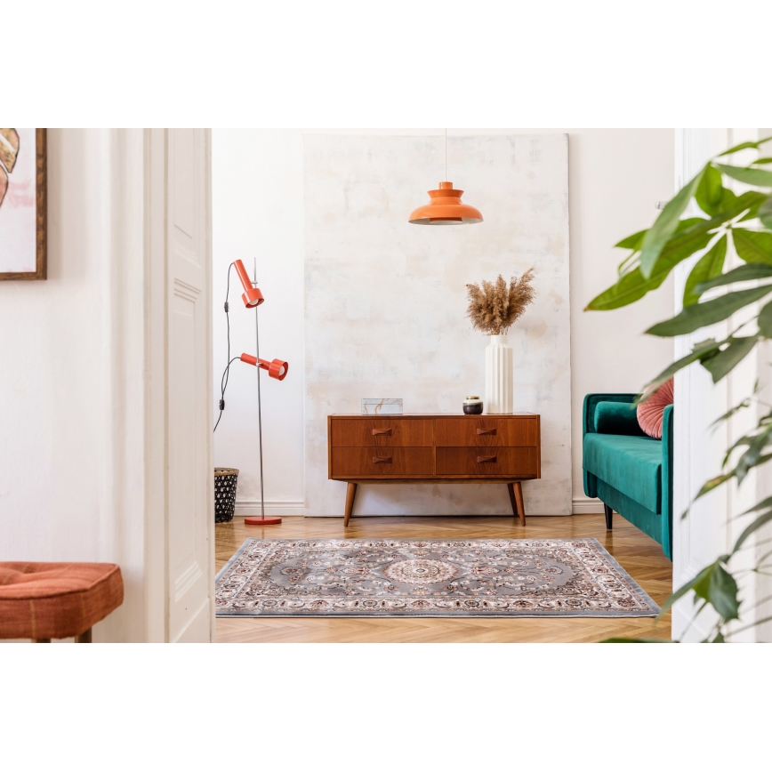 DUBAI Oriental Rug 120x170 cm 2300 g/m2 grey