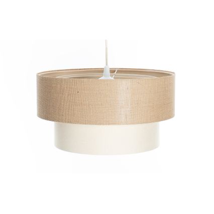 DUO Cable Pendant Light 1xE27/60W/230V, Ø 40 cm, Beige/Cream