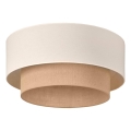 Duolla - BOHO Ceiling light 3xE27/15W/230V Ø 60 cm cream/beige
