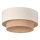 Duolla - BOHO Ceiling light 3xE27/15W/230V Ø 60 cm cream/beige