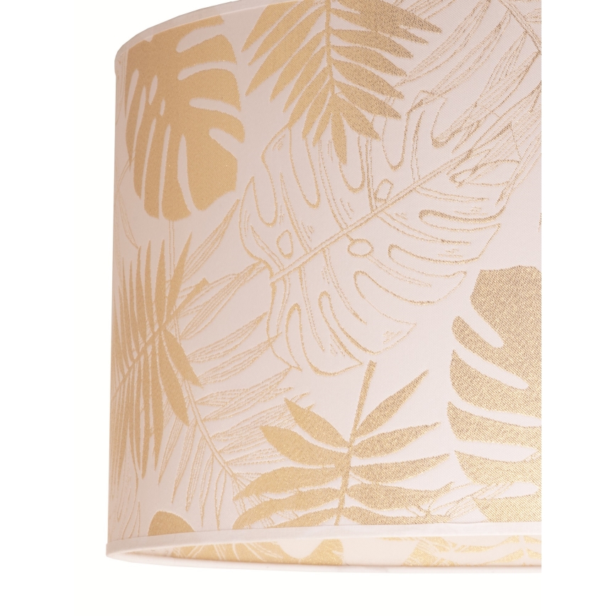 Duolla - Ceiling light ARECA 1xE27/40W/230V d. 45 cm brass/white