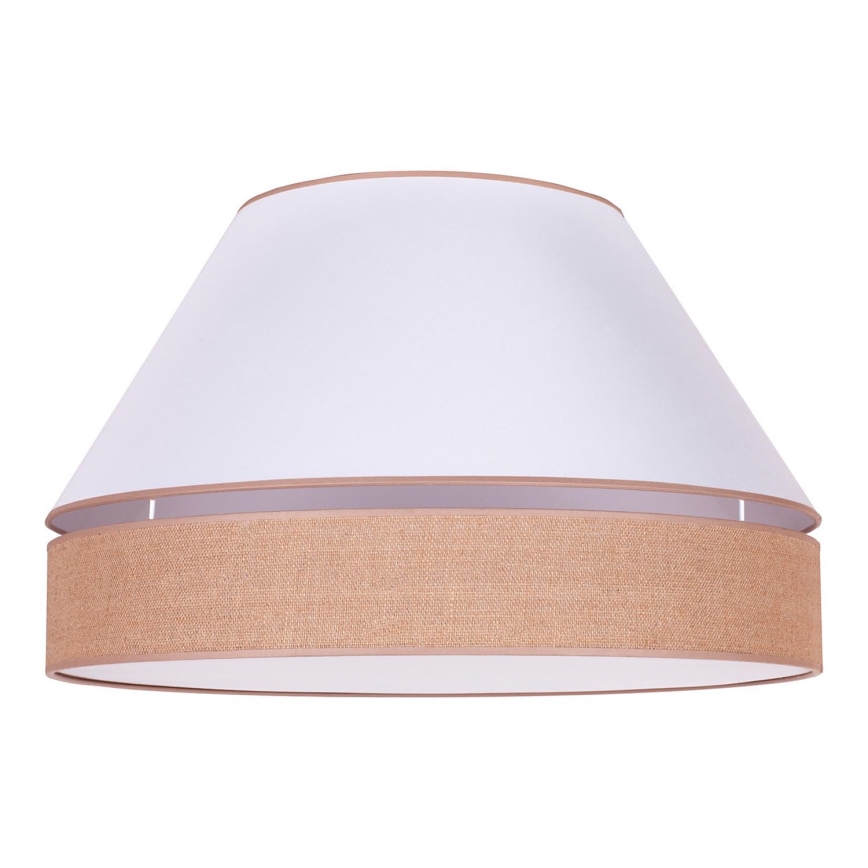 Duolla - Ceiling light AVIGNON 3xE27/15W/230V d. 60 cm white/brown