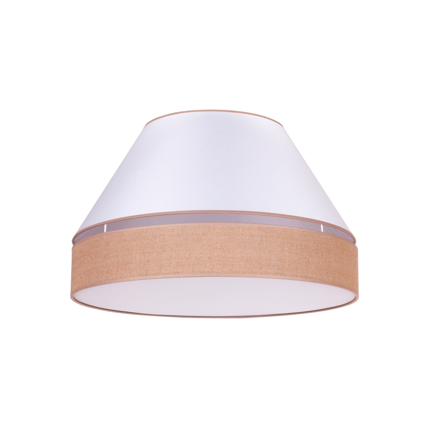 Duolla - Ceiling light AVIGNON 3xE27/15W/230V d. 60 cm white/brown